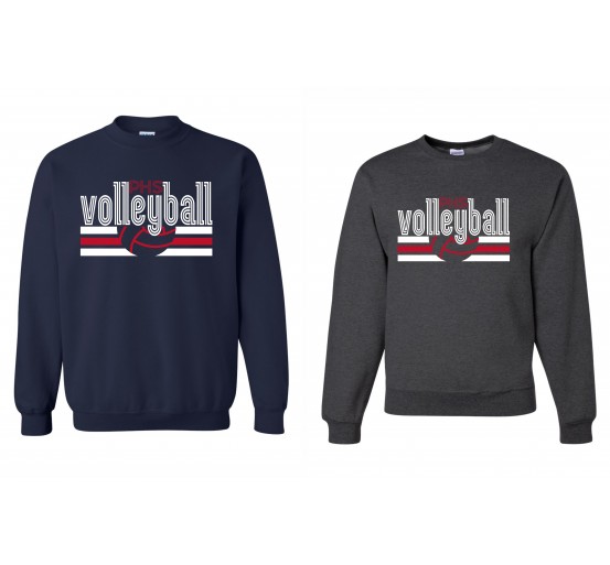 PHS Girls Volleyball Crewneck Sweatshirt